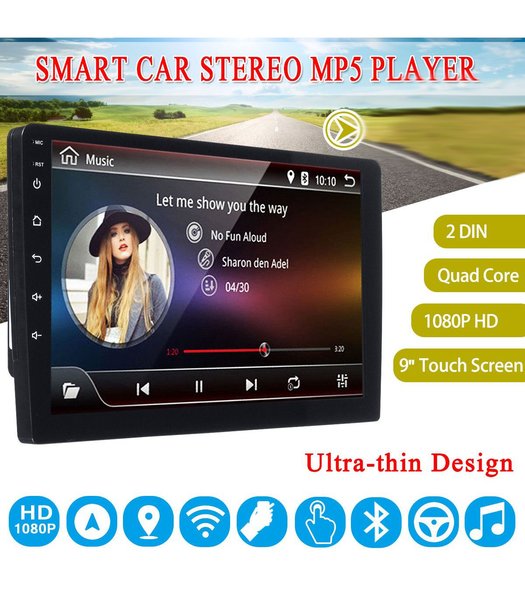 Mp5 player auto 10'' Android navigatie gps